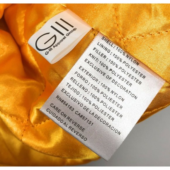 Golden State Warriors NBA Starter Legacy Mens 5XL Blue Satin Bomber Jacket Retro - Picture 8 of 12